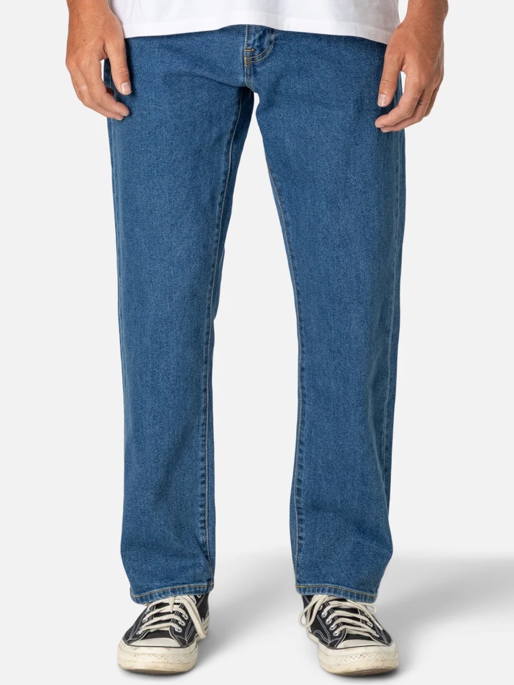 Katin REN 57 CLASSIC STRAIGHT - Men's Straight-Leg Jeans in Blue - 34x30